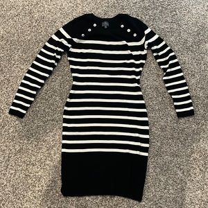 Market & Spruce Long Sleeve Ribbed Dress. Size Medium